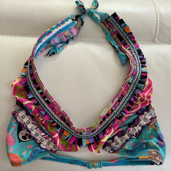 Agua Bendita swimsuit set size small - Picture 4 of 14